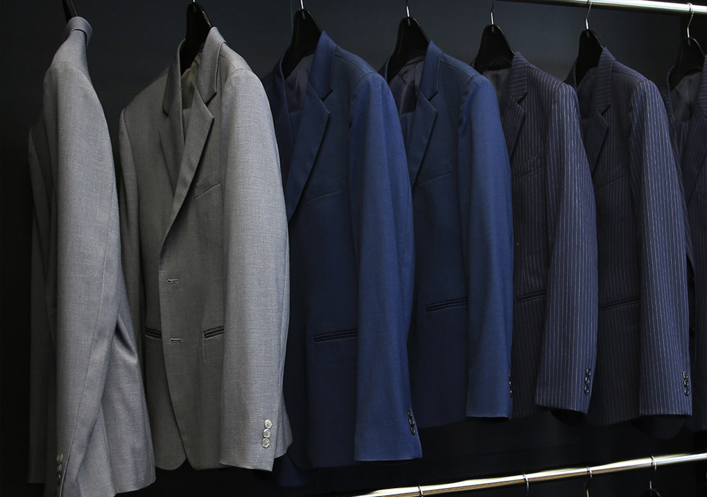 多種風格西裝供選擇