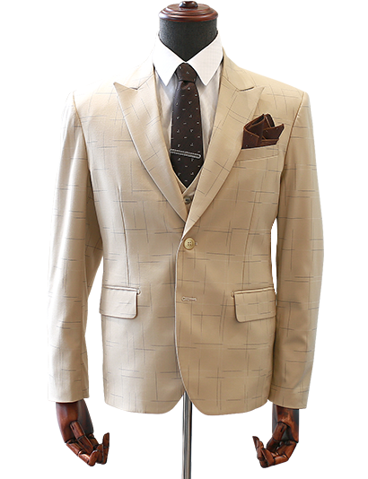 一套紳士款的西服