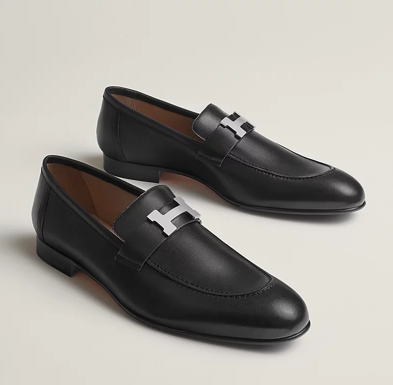 西服穿搭樂福鞋收藏 4 Hermès Paris樂福鞋