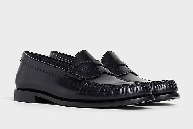 西服穿搭樂福鞋收藏 5 Celine 抛光牛皮革樂福鞋